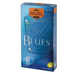 Akuel Preservativi Easy Blues 6 Pezzi