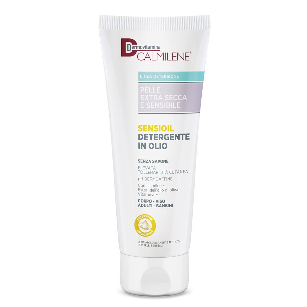 Dermovitamina Calmilene Sensioil Olio Detergente Lavante Pelle Extra Secca 250 ml