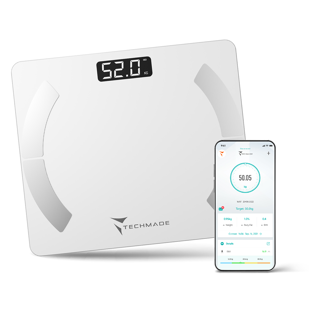 TECHMADE BILANCIA SMART WHITE