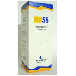 Biogroup HB 58 Eufleb Rimedio Omeopatico Gocce 50 ml