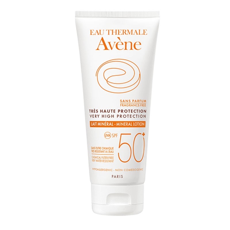 Avène Latte Solare Schermo Minerale SPF 50+ 100mL