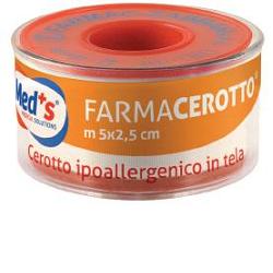 Med's Cerotto Tela In Rocchetto 5 m x 2,50 cm