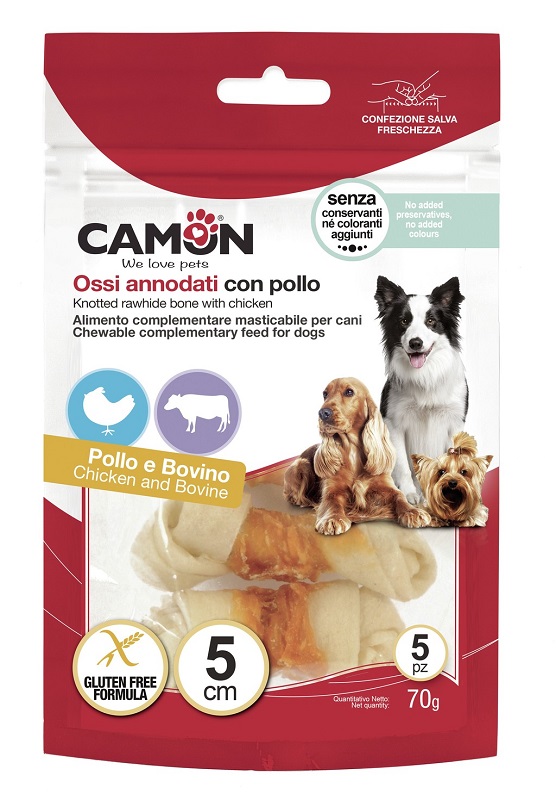 OSSO ANNODATO C/POLLO 70G 2PZ