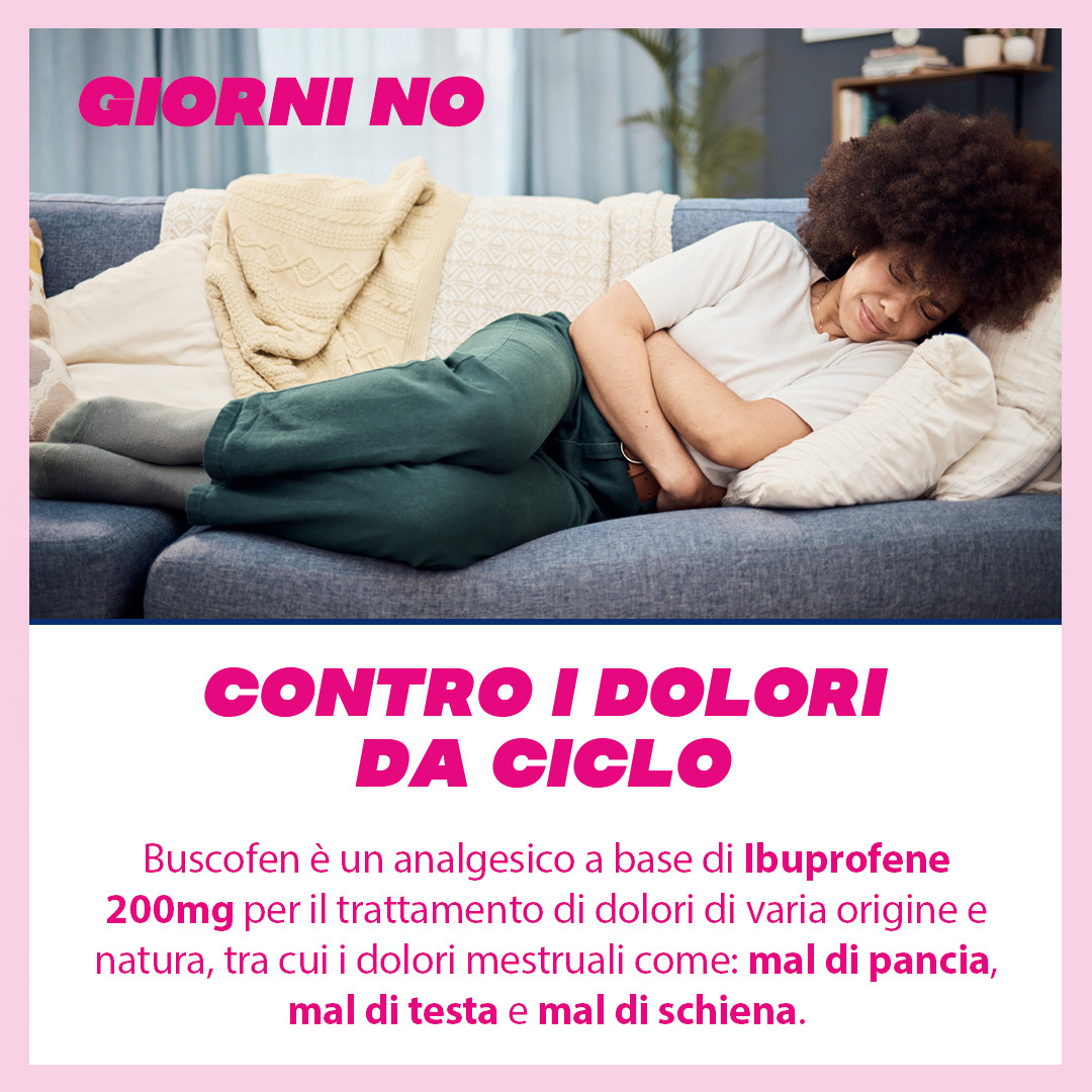 Buscofen - 12 capsule molli - 200 mg