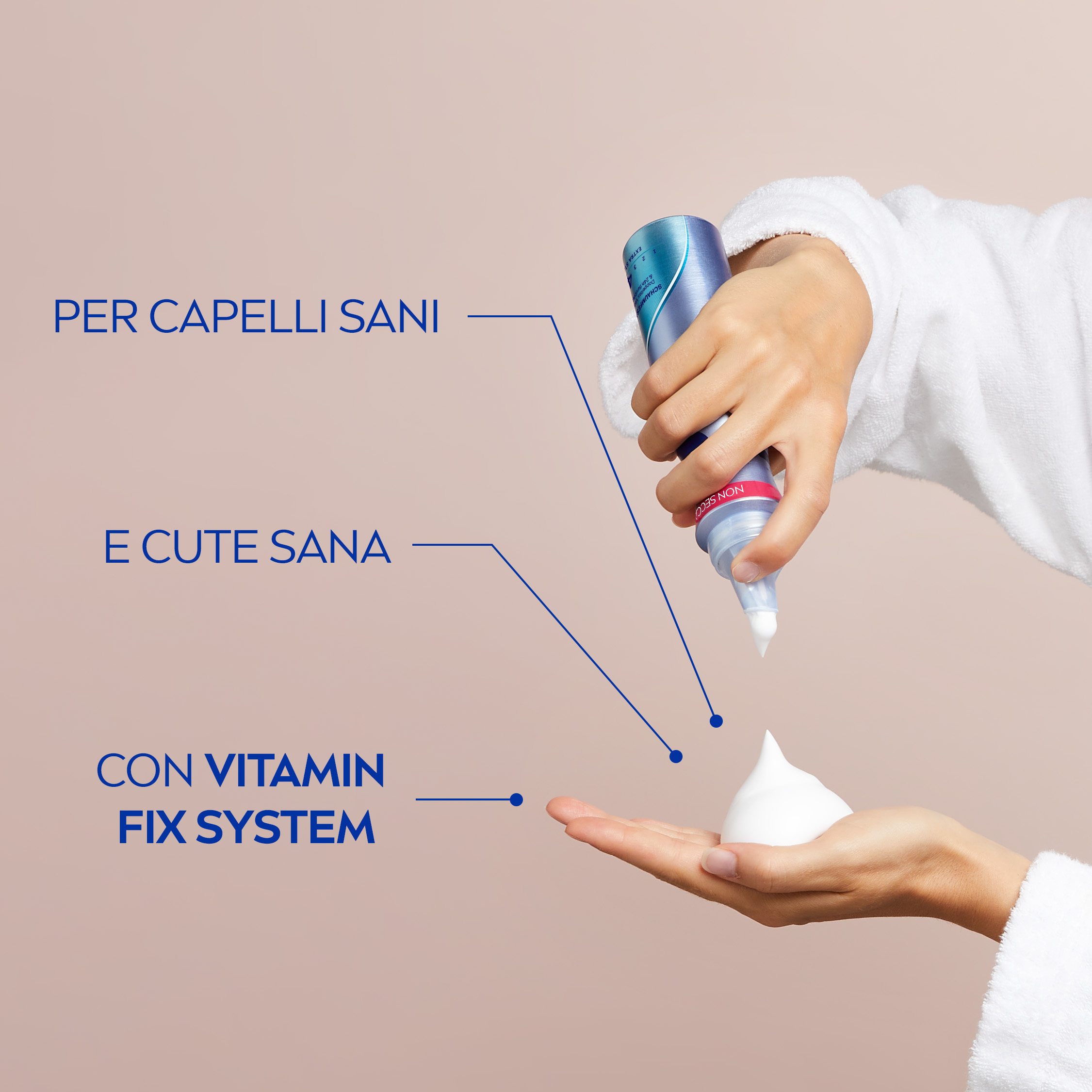 NIVEA STYLING MOUSSE VOL CARE