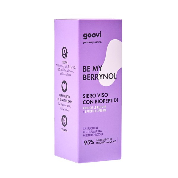 GOOVI BE MY BERRYNOL Siero viso con biopeptidi - 30ml