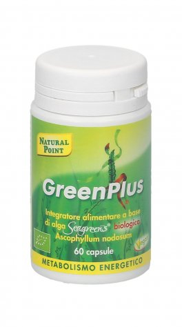 GreenPlus Natural point - Integratore per il metabolismo energetico - 60 capsule vegetali