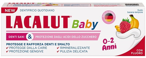 Lacalut - Baby - Dentifricio Quotidiano Per Bambini 0-2 anni 55 ml