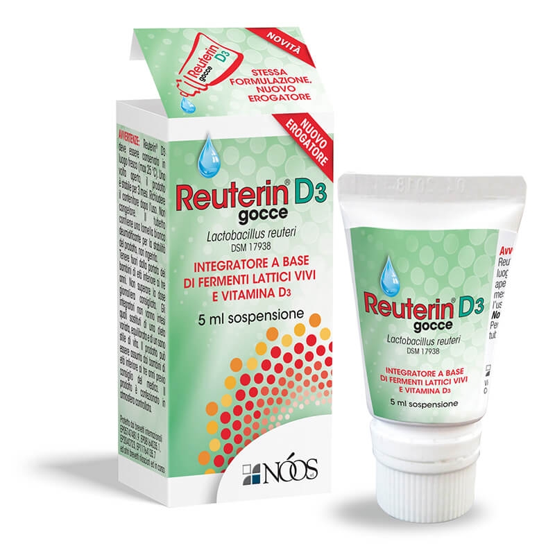 Reuterin D3 Gocce Integratore Fermenti Lattici 5 ml