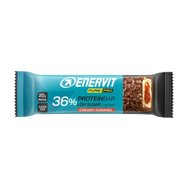 Enervit Pure Pro Protein Bar 36% Crunchy & Creamy - Creamy Caramel 55gr