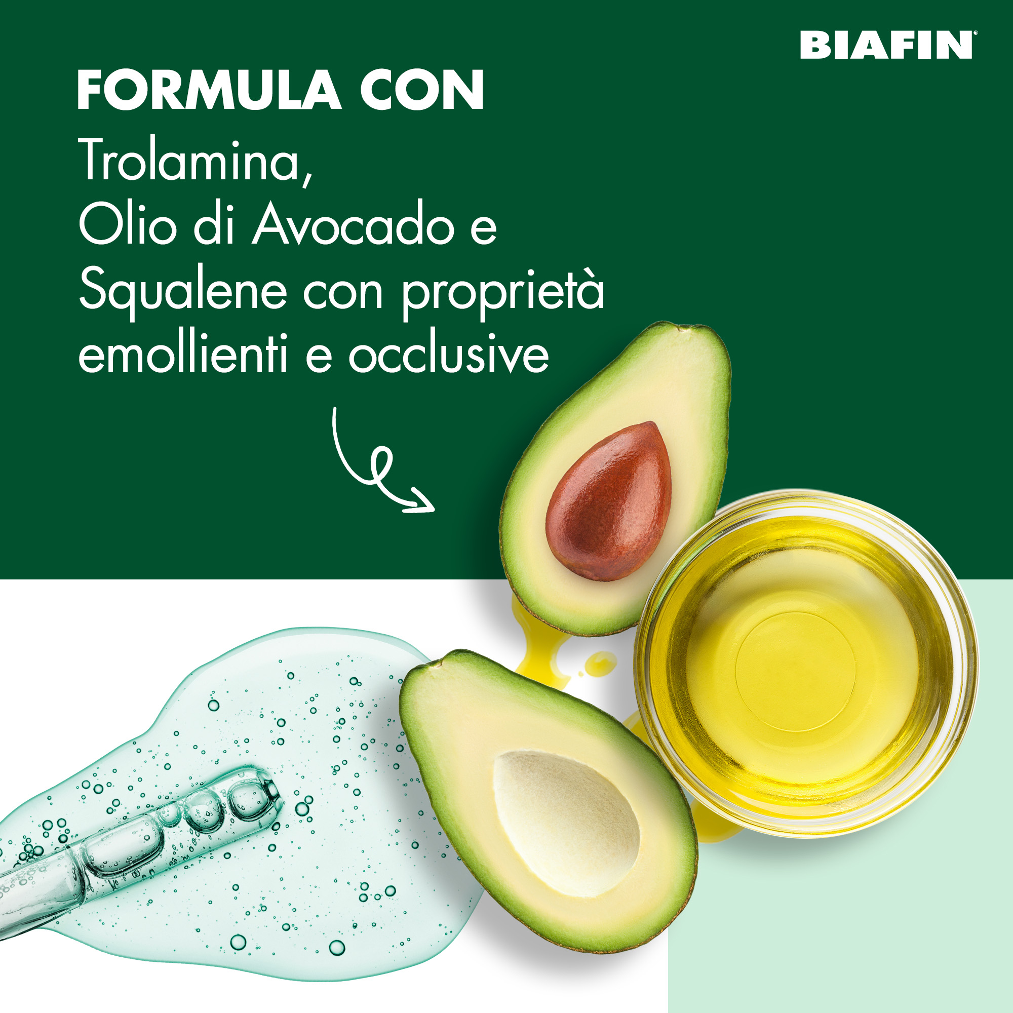 Biafin Emulsione Cutanea Idratante Lenitiva 100 ml, Crema scottature e pelle sensibile e irritata