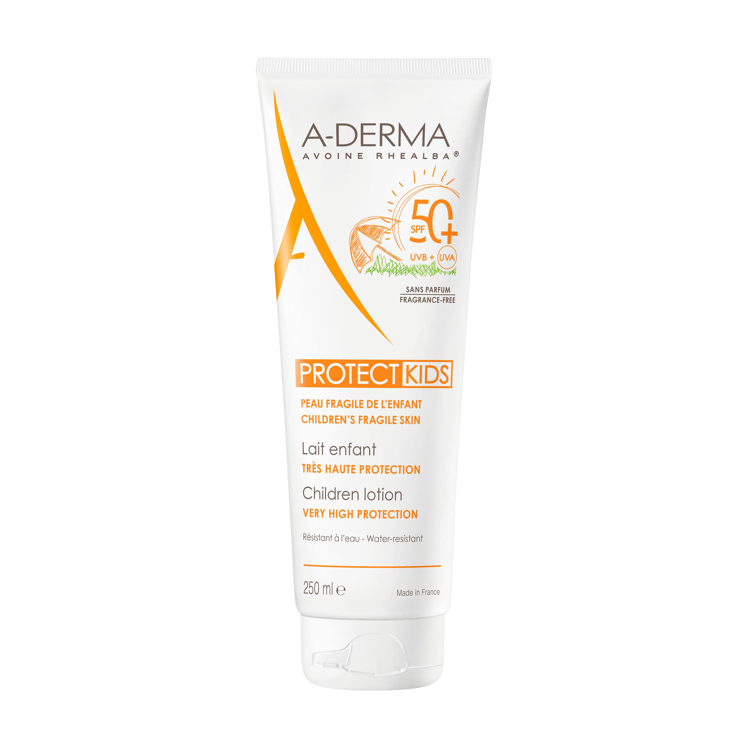A-DERMA Protect Kids Latte Solare Bambino SPF 50+ 250ML