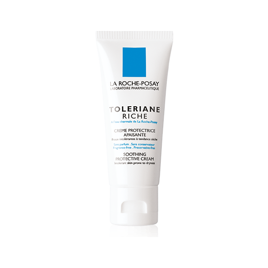 La Roche-Posay Toleriane Sensitive Riche 40 ml -  Idratante lenitivo protettivo per la pelle secca e reattiva