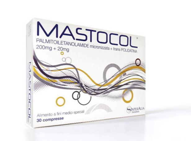 Mastocol 200mg+20mg Integratore 30 Compresse