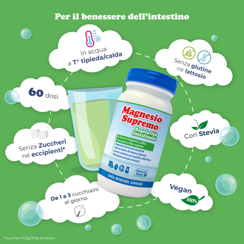 Magnesio Supremo Regolarità Intestinale  150g