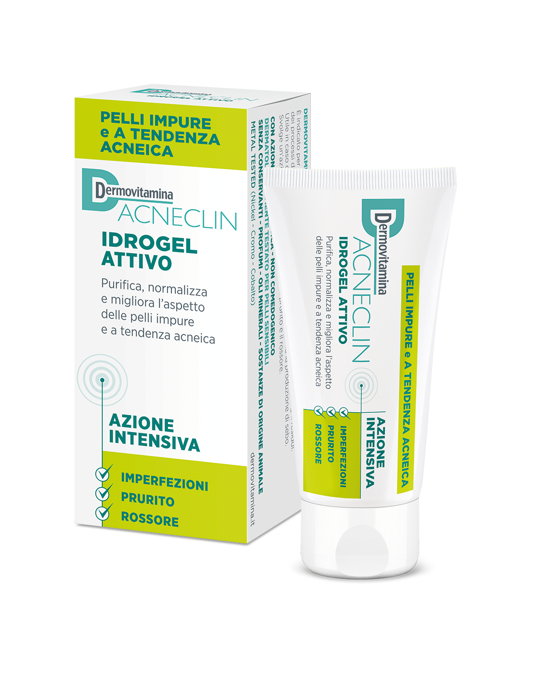 Dermovitamina Acneclin Idrogel Attivo Trattamento Acne 40 ml