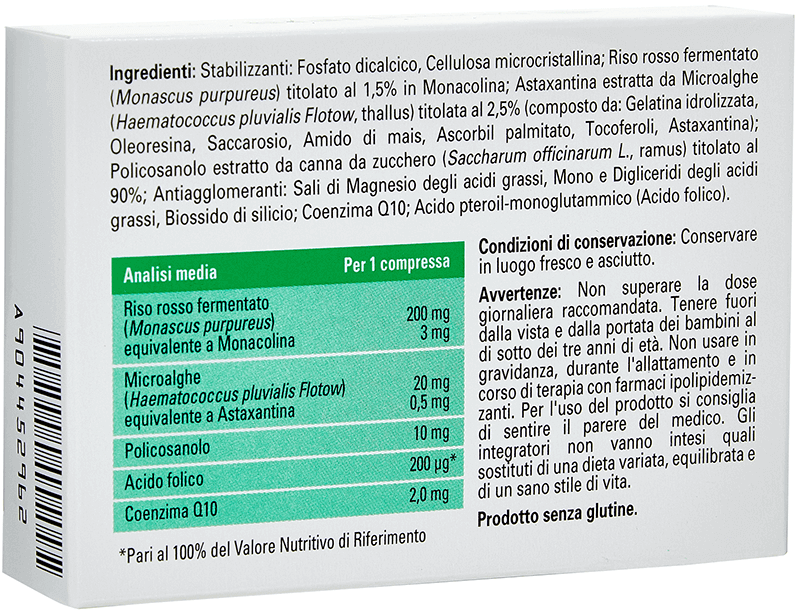 ArmoLIPID - Integratore per ridurre i livelli di colesterolo - 20 Compresse