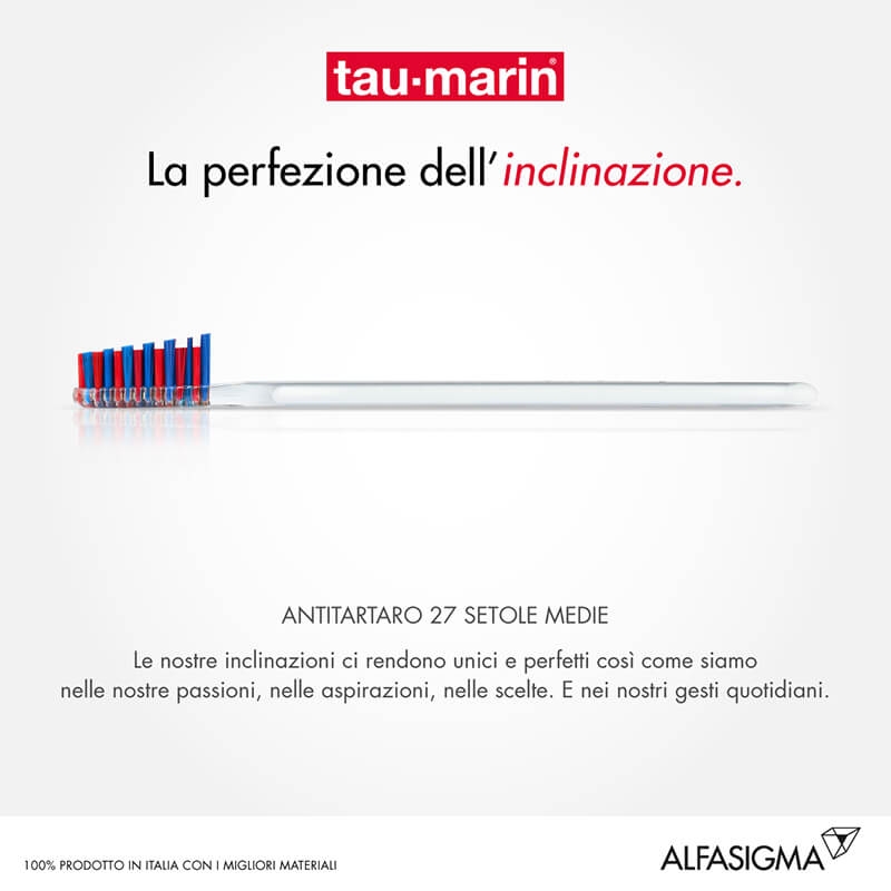 Tau-Marin Spazzolino Normale Antitartaro Duro