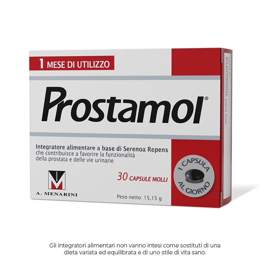 Prostamol - Integratore per la prostata e le vie urinarie - 30 Capsule