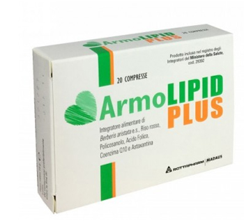 Armolipid Plus GMM - Integratore per il colesterolo - 20 compresse