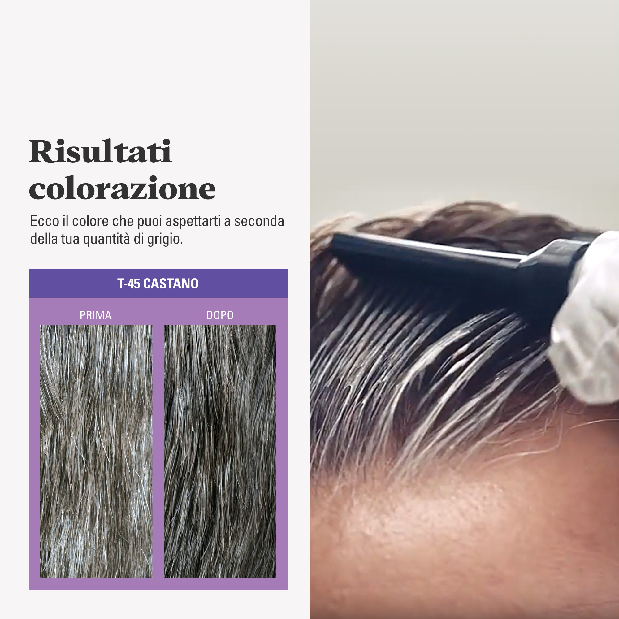 Touch of Gray Trattamento Colorante Graduale Per Uomo Castano 40 ml