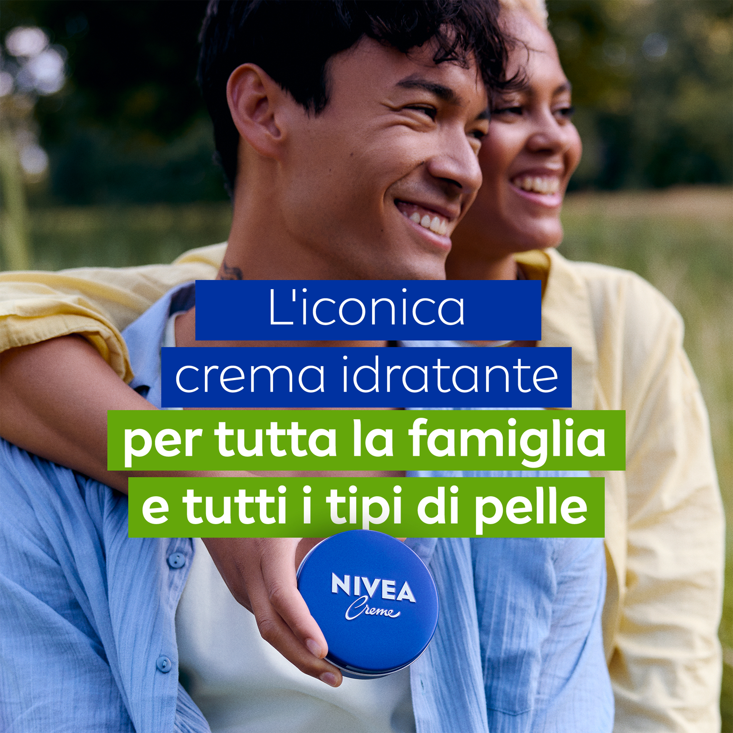 Nivea Creme 250 ml, Crema idratante corpo, viso e mani multiuso con Eucerit, Glicerina e Pantenolo