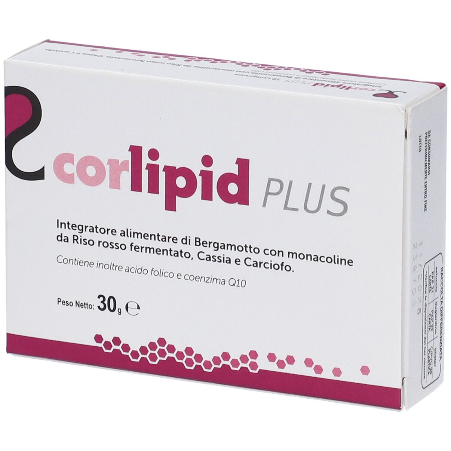 CORLIPID PLUS 30Cpr