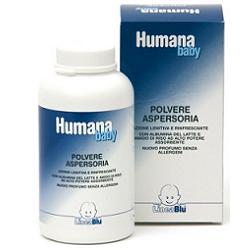 Humana Baby Polvere Aspersoria Lenitiva Rinfrescante Assorbente 150g
