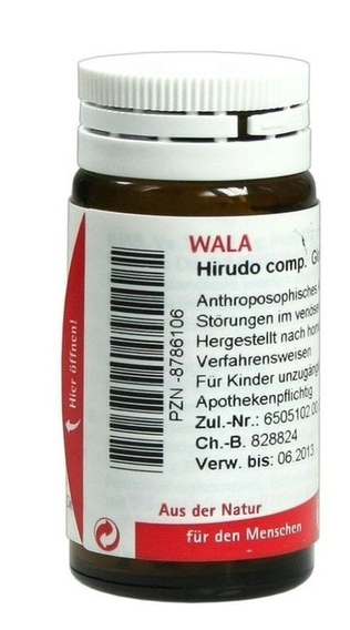 HIRUDO COMP 20G GL WALA