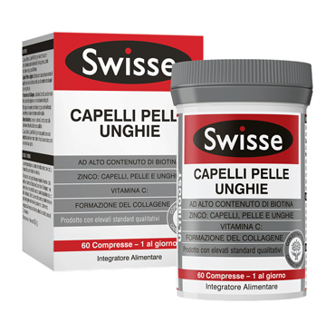 Swisse Capelli Pelle Unghie - 60 Compresse