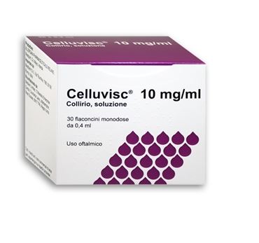 Celluvisc Collirio - 30 Flaconi 0,4mL 1% 10 mg/mL