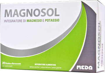 Magnosol Integratore di Magnesio e Potassio 20Bustine effervescenti