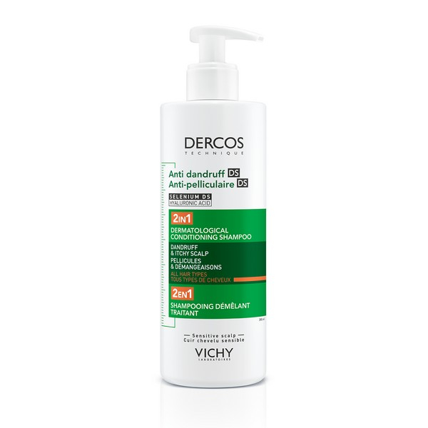 Vichy Dercos 2in1 Shampoo + Balsamo Anti-forfora DS? trattante dermatologico 390ml