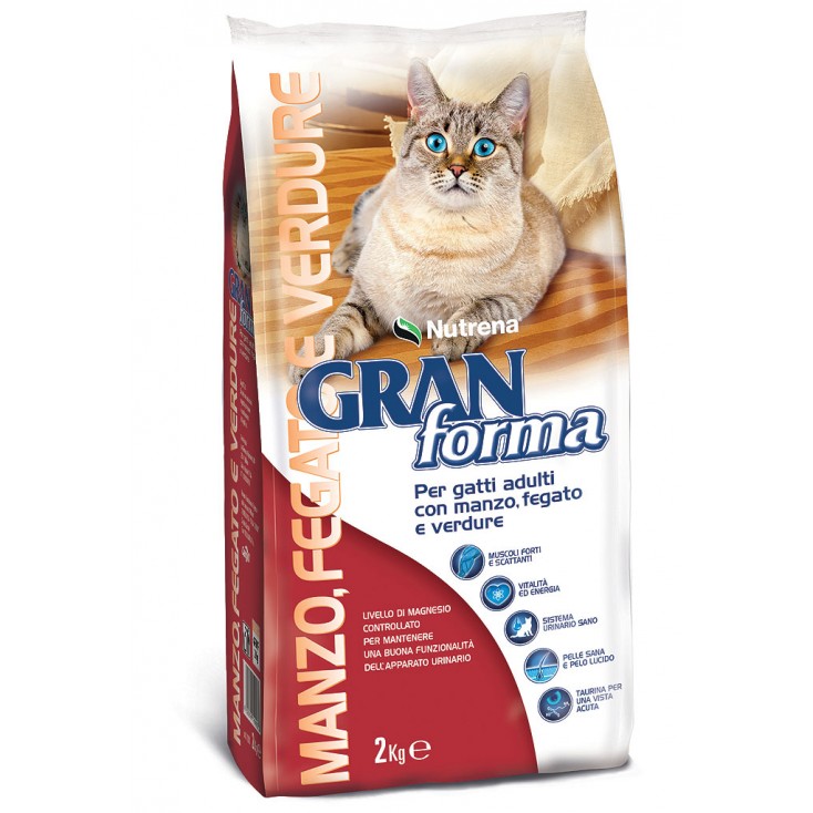 RAGGIO DI SOLE GRAN FORMA GATTO ADULT MANZO FEGATO VERDURE 2KG