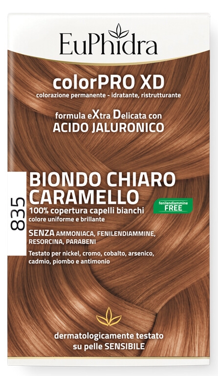 EUPHIDRA COLORPRO XD835 BIONDO CHIARO CARAMELLO