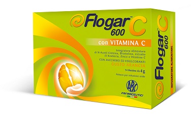 Flogar C 600 Integratore Benessere Vie Respiratorie 14 Bustine