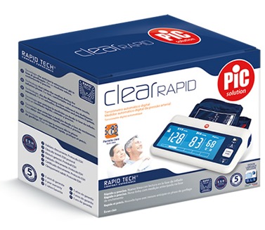 Pic Clear Rapid Misuratore Pressione Digitale Automatico