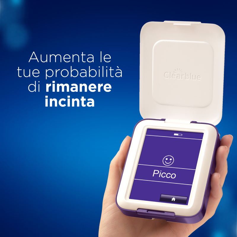 Monitor Di Fertilità Clearblue Avanzato. Aumenta le tue probabilità di rimanere incinta, 1 Monitor (Stick di Test venduti separatamente)