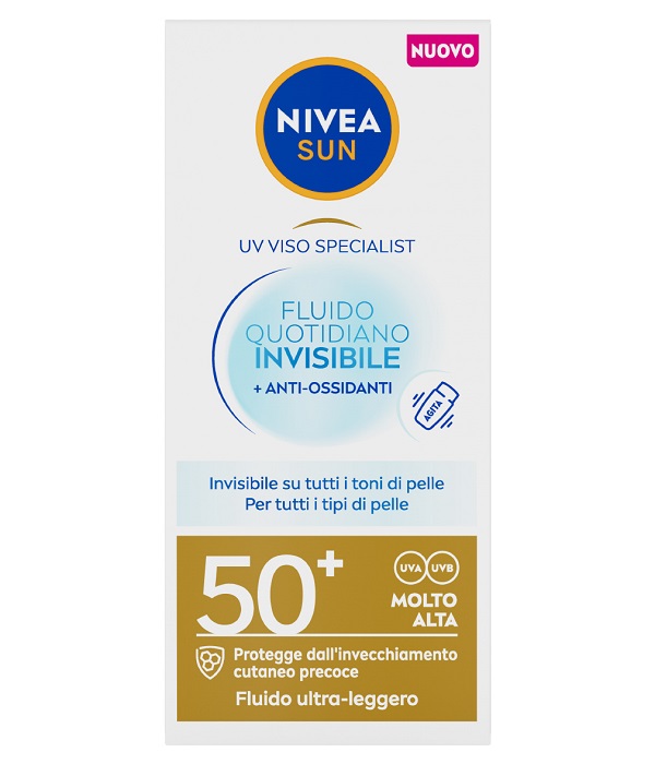 NIVEA SUN VISO FLUIDO INVIS50+