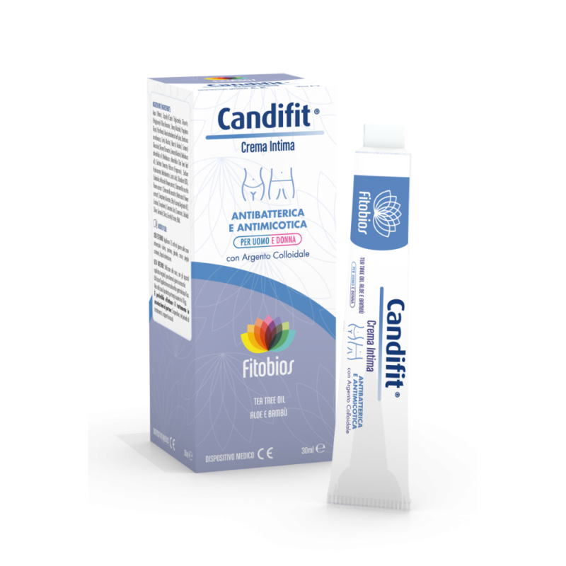 Candifit Crema Vaginale Antimicotica 30 ml + 6 Applicatori Vaginali