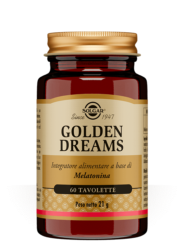 Solgar Golden Dreams Integratore Alimentare a Base Di Melatonina 60 Compresse