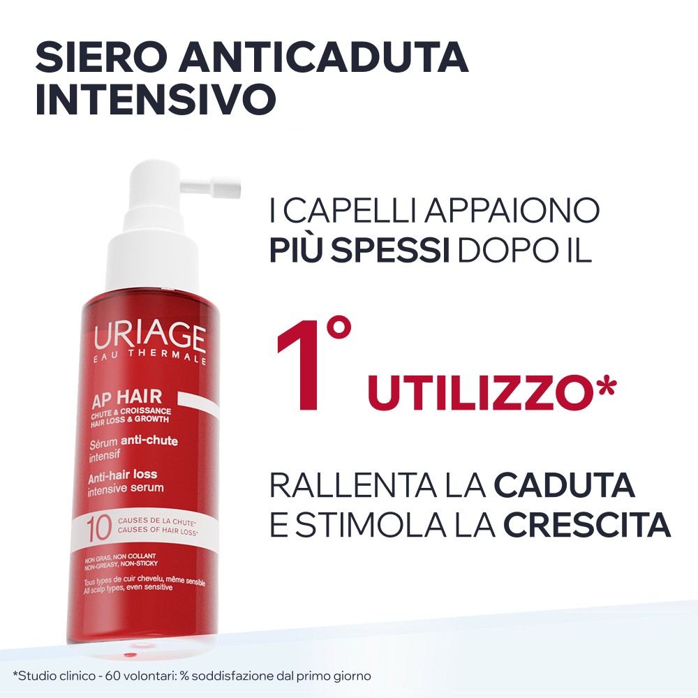 Uriage AP Hair - Siero Anticaduta Intensivo 100 ml