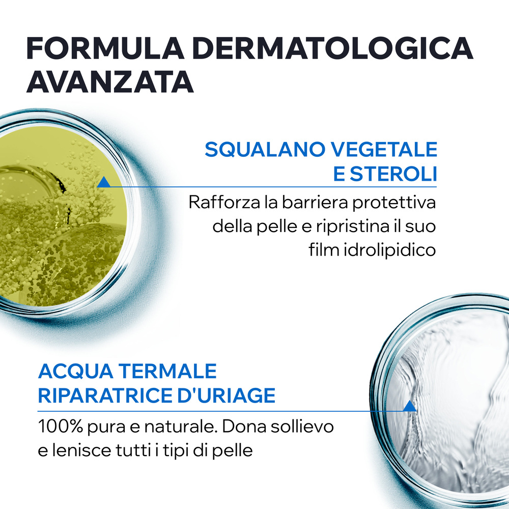 URIAGE BARIÉDERM Crema isolante riparatrice, soluzione anti-sfregamento per pelle fragilizzata e irritata 75 ml
