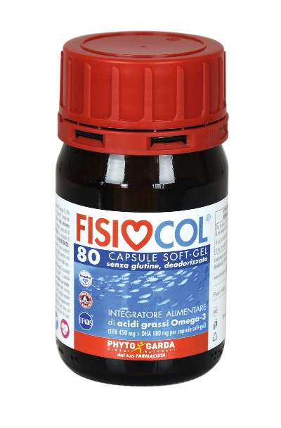 Fisiocol Omega3 Integratore Funzione Cardiaca 80 Capsule