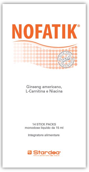 Nofatik Integratore Energetico 14 Stickpacs 15 ml