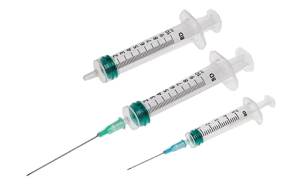 BD Emerald Siringhe Ipodermiche da 5 ml Con Ago G23 10 Pezzi
