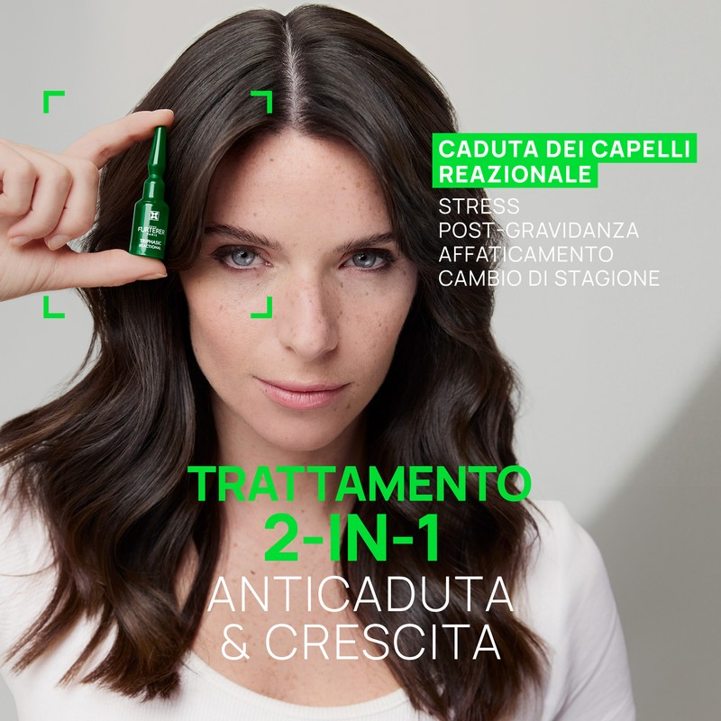 TRIPHASIC René Furterer Triphasic  Reactional Trattamento 2-in-1 anticaduta & crescita, caduta reazionale, 12 unitàCOFF12AMP