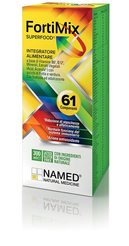 Named Fortimix Superfood Integratore Multivitaminico 300 ml 