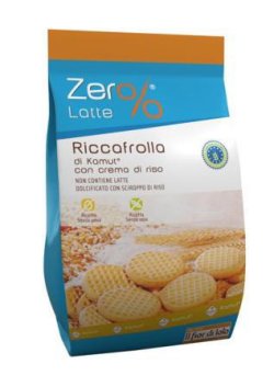 Fior di Loto Zero% Latte Riccafrolla di Grano Kamut Con Crema Di Riso Bio 250 g