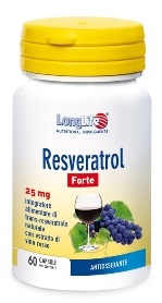 Longlife Resveratrol Forte Integratore Antiossidante 60 Capsule